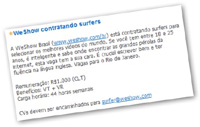 contraditorium-eshow-tn Os fundadores do YouTube não podem trabalhar para o WeShow